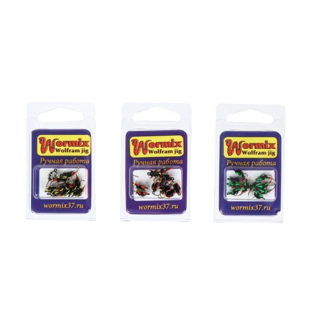 Mormyshka beetle with paws, weight 0.6 g, size 3-3