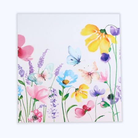 Scrapbooking paper "Watercolor flowers", 30.5 x 32 cm, 180 g/m²-4