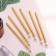Candles for the cake "Classic" with a stand, 13 cm, 6 pcs, golden