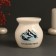 Aroma lamp ceramics "Calm. Mountains" White 7.2x7.2x7.8 cm