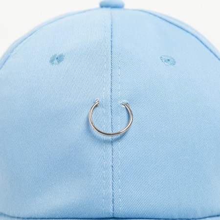Women's cap Minaku with rings Blue color, rr 56-58-5