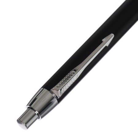 Gift handles, 2 pieces, in the leatherette case (feathers and ball), PB IM, black/silver-3