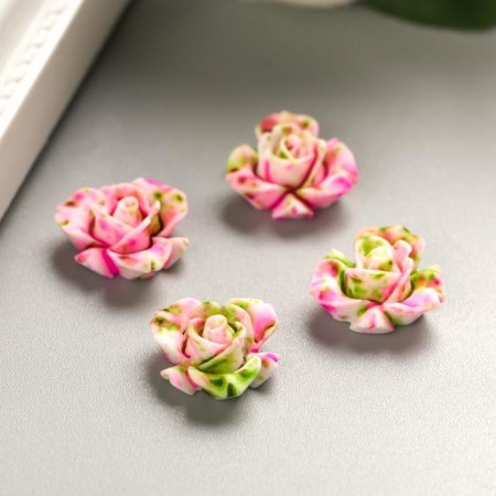 Decor for creativity Plastic "Rose" set of 20 pcs 1.6x1.6 cm-2