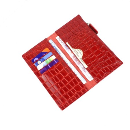 PR1052-203 PED on Magnet PR1052, Red Crocodile - 203-1