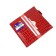 PR1052-203 PED on Magnet PR1052, Red Crocodile - 203