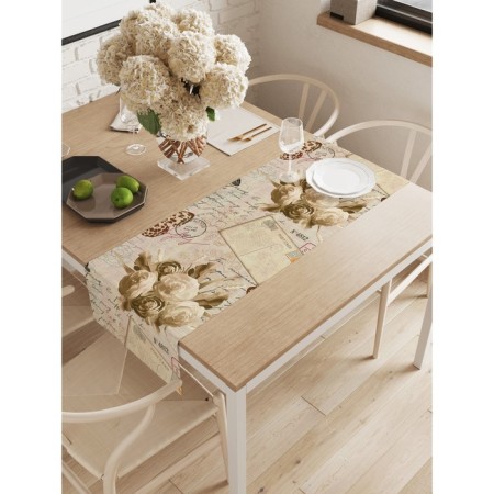 The path on the table “Letter from the past”, Oxford, size 40x145 cm