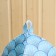 Set for a bath with a print "Water Dragon": a hat, mitten, rug, blue, p. 41-43