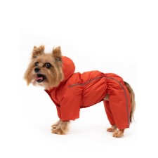 Combinasone for dogs (bitch), insulated, p. 37 (DS 37 cm, Osh 37 cm, OG 46-56 cm), Carrot 102683