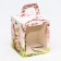 Easter box with the window "Easter basket" 15 x 15 x 18 cm