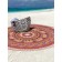 Pareo and beach rug "Elephant Mandala", D = 150 cm