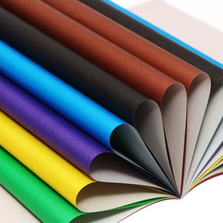 Color A4 paper, 16 sheets 8 colors Kuromi, non -stated newspaper, one -sided, on paper, 48 g/m²-2