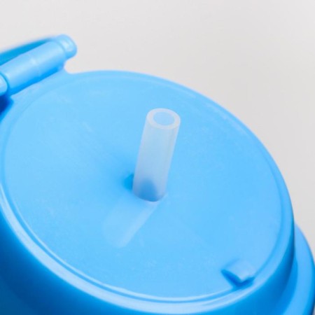 Baby chipper with silicone tube, 350 ml., Mix color-5