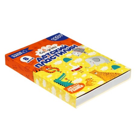 Calligrata plasticine, 8 colors, 160 g-2