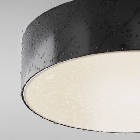 Ceiling light Outdoor O431CL-L30B4K, LED, 30W, 22x22x5.8 cm, 2200lm, black color black-3