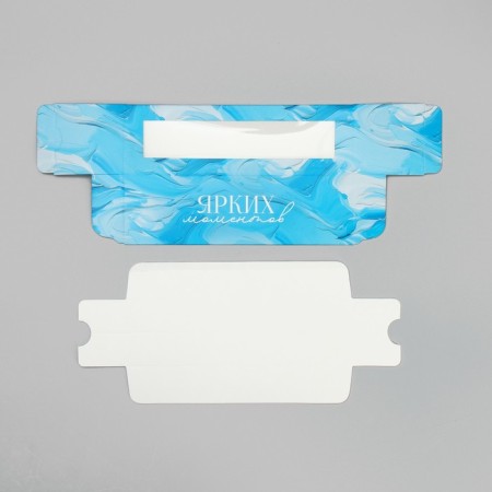 Makarun box, confectionery packaging of “bright moments” 18 x 5.5 x 5.5 cm-6