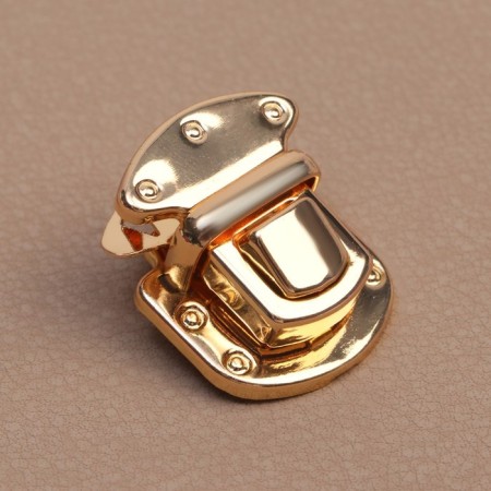 Bag Fraille, 2.2 × 2.7 cm, gold color-1