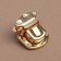Bag Fraille, 2.2 × 2.7 cm, gold color