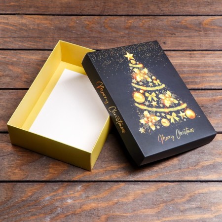 Gift box team "Christmas tree", 21 x 15 x 5.7 cm-4