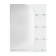 Mirror, wall, with sandblasting graphics, with shelves, 60 × 80 cm