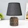 HELP LAM 32166/1 E14 40W Black with a golden patina 20x20x28 cm Risalux