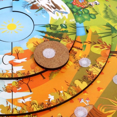 Puzzle-piramide "Seasons"-9