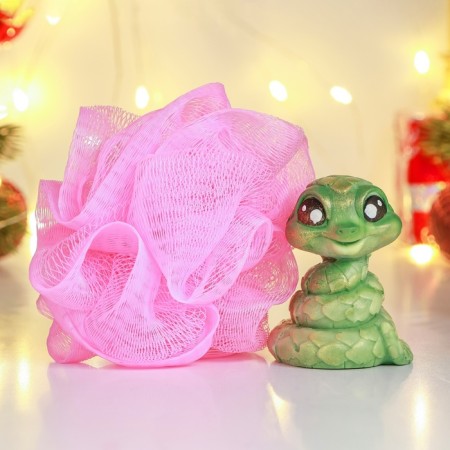 Set in the canry jar "Love, laugh, live" soap + washcloth-1