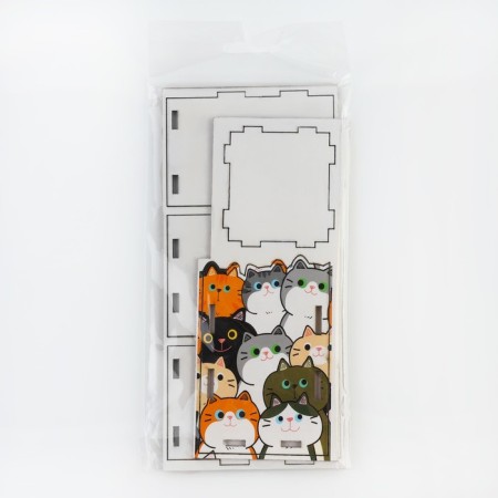 Organizer for the Office "Kitty" 6.7 x 6.5 x 10.4 cm-6