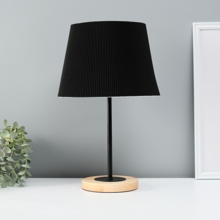 Lamp table "severity" 1x40W E27 Black 22.5x22.5x41.5cm