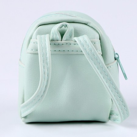 Bag for the doll "strawberries", green color-3