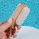 Pumse for pedicure with a brush, with a suspension, artificial bristles, 9.5 × 4 cm, in a box, brown color