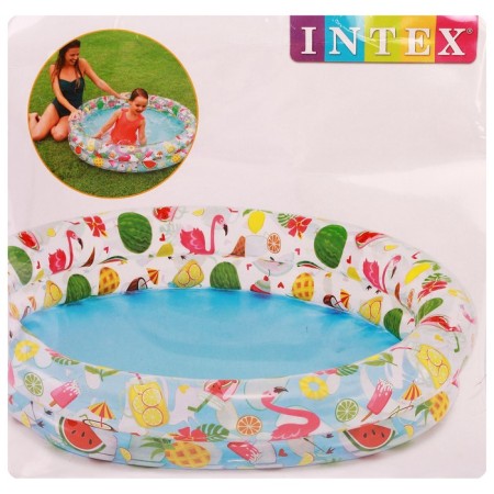 Fruit inflatable pool, 122 x 25 cm, from 2 years, 59421np intex-2