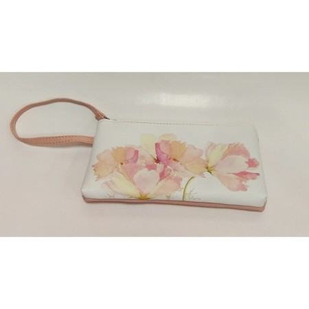 Cosmetic bag is powder, "flowers"