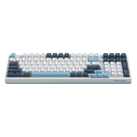 Keyboard A4Tech FS300 Mechanical White/Blue USB For Gamer LED (FS300 Panda SNO 106853-7