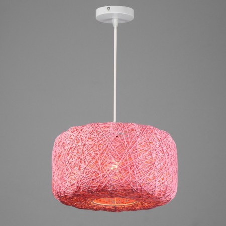 Lamp Bayerlux "Asselia" 1he27 15W pink 30x30x22-120 cm-1