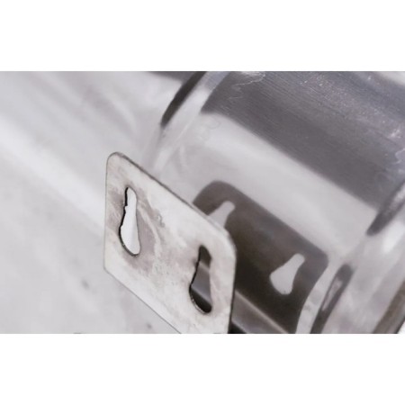 A heat exchanger tank 60 liters, horizontal, stainless steel 0.8 mm (fitting 3/4 ")-4