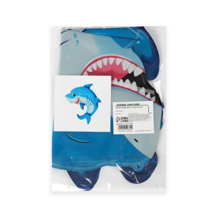 Foil ball 14 "" Toothless shark "-3