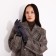 Gloves are female, dimensionless, without insulation, color gray color
