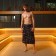 A towel for the bath "Peppers" Male Kilt 75x150 cm, 100 % HL, waffle leaf