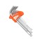 A set of keys Patriot Skh-9l, hexagonal with a ball, long, 1.5-10 mm, CRV, 9 pcs.