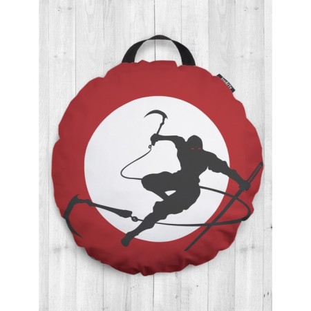 Siddle Pill "Ninja in the jump", decorative, D = 52 cm