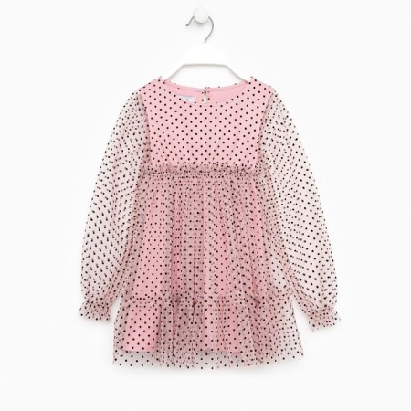 Dress grid KAFTAN, p. 34 (122-128 cm), pink-6