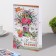 Postcard "Beloved Grandma!" thermography, house, flowers, 13x19.4 cm
