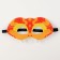 Carnival mask "cool snake" color red
