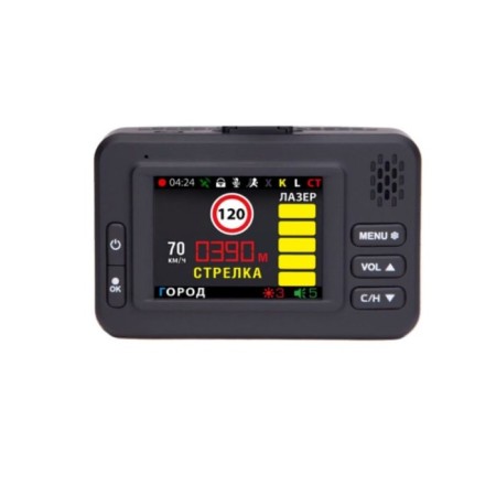DVR + radar detector Camshel Pilot, 2.31 ", review 140 °, 1920 x 1080-1