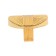 Handle button cappio, zinc, d = 35 mm, gold color