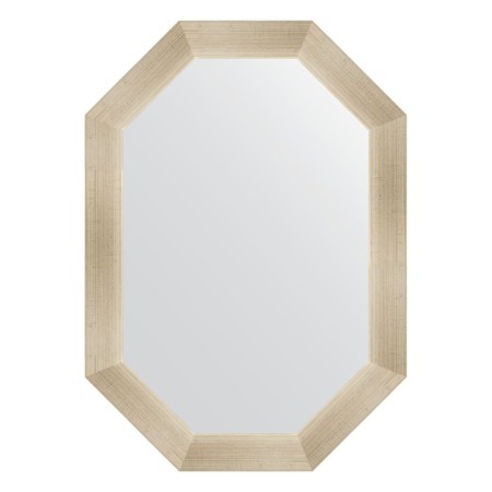 Mirror in the baguette frame, poisoned silver 59 mm, 50x70 cm