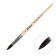 Squirrel brush round, rubloff series 1410 No. 10, a short handle is impregnated with varnish, white clip