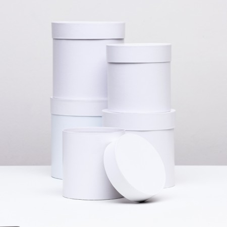 Set of round boxes 5V1 "Purvapons Povability", 20 × 20 –15 × 15 cm-1