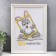 Photo frame plastic L-1 21x30 cm, mother of pearl (plastic screen)