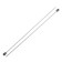 Right aluminum knitting needles with 35 cm/3.5 mm coating
